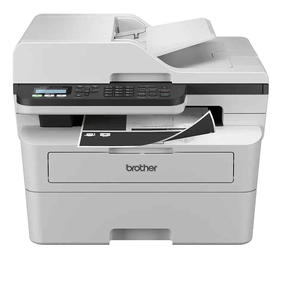 MFP Brother MFC-B7800DN, A4, 34 ppm, Duplex, ADF, Fax, Ethernet 10/100, USB 2.0, Starter toner 2000 pag