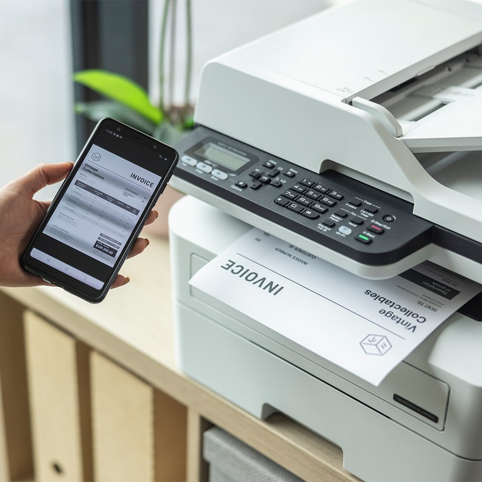 MFP Brother MFC-B7800DN, A4, 34 ppm, Duplex, ADF, Fax, Ethernet 10/100, USB 2.0, Starter toner 2000 pag