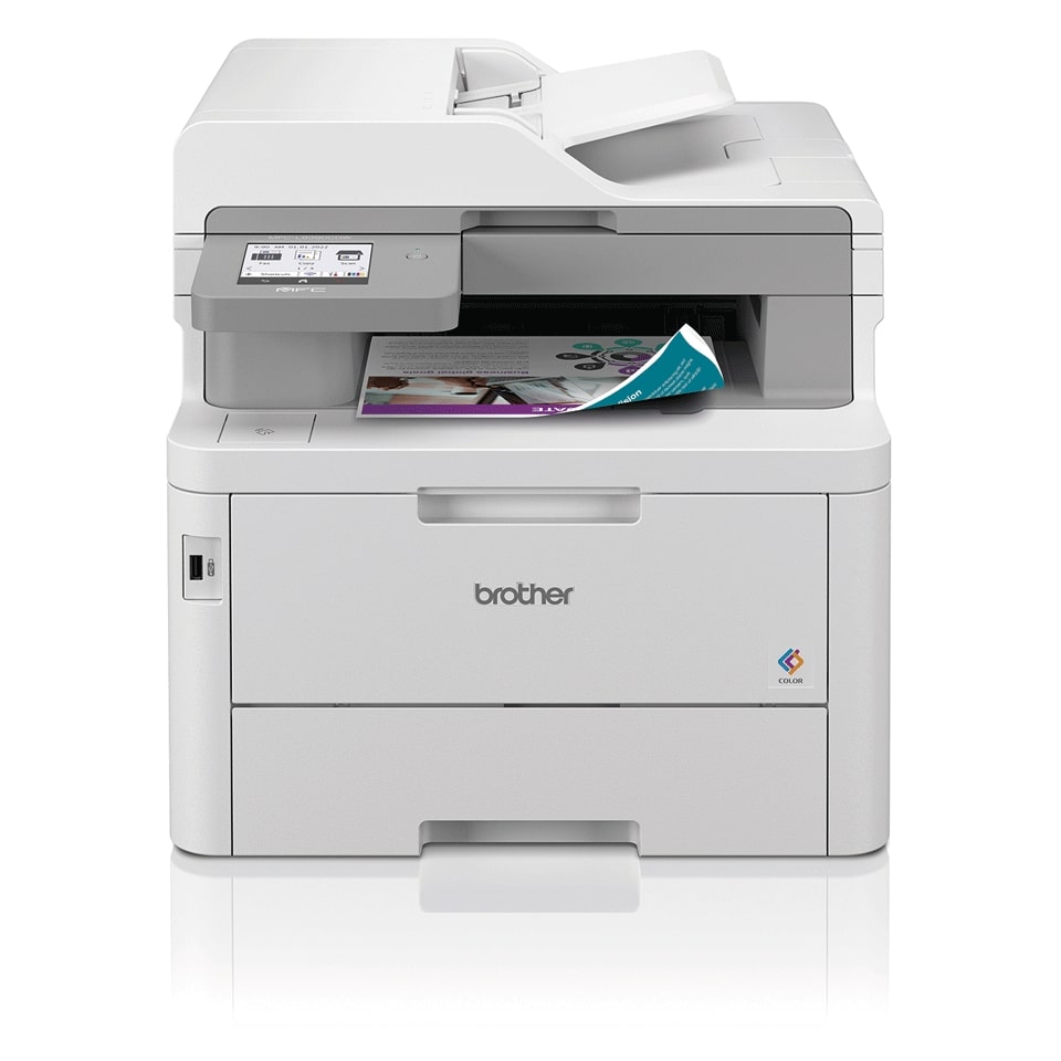 MFP Brother MFC-L8390CDW, Color, A4, 30 ppm, Duplex, DADF, Fax, Wi-Fi, Gigabit Ethernet, USB 2.0, Toner starter 2600/1400 pag.