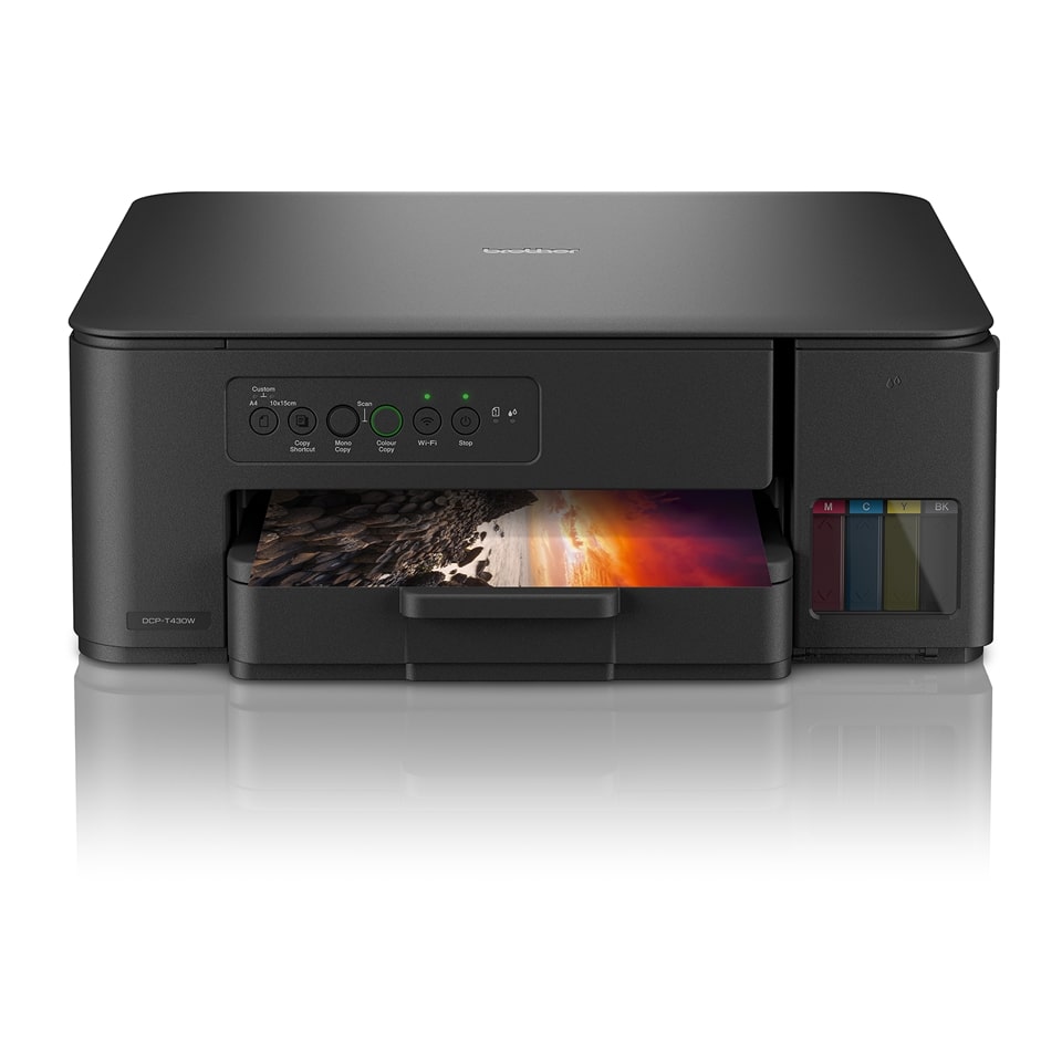 MFP Brother DCP-T430W Ink Tank, A4, 16/9 ipm, Wi-Fi, USB 2.0, Ink starter 7500/5000 pag.