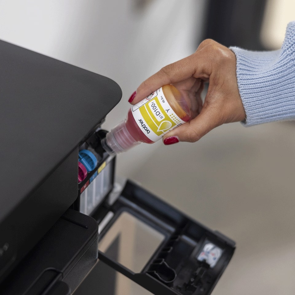 MFP Brother DCP-T430W Ink Tank, A4, 16/9 ipm, Wi-Fi, USB 2.0, Ink starter 7500/5000 pag.