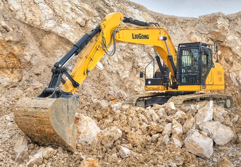 Excavatoare medii