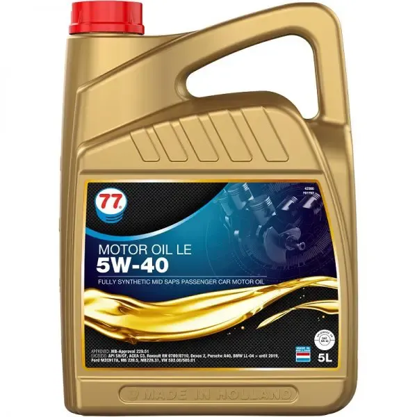 Ulei motor auto LE 5W40 20L / 77Lubricants