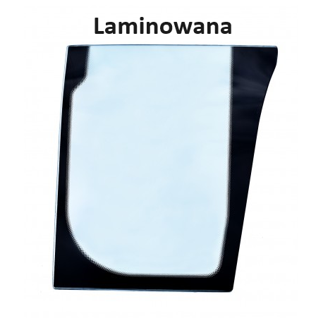 Geam fata inferior dreapta JCB 3CX / CVA