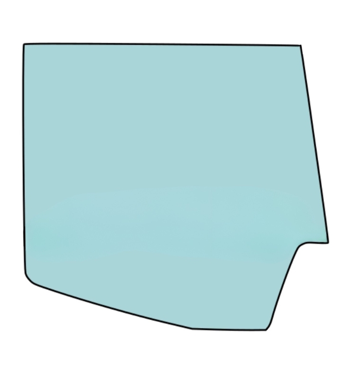 Geam lateral Terex Fuchs / CVA