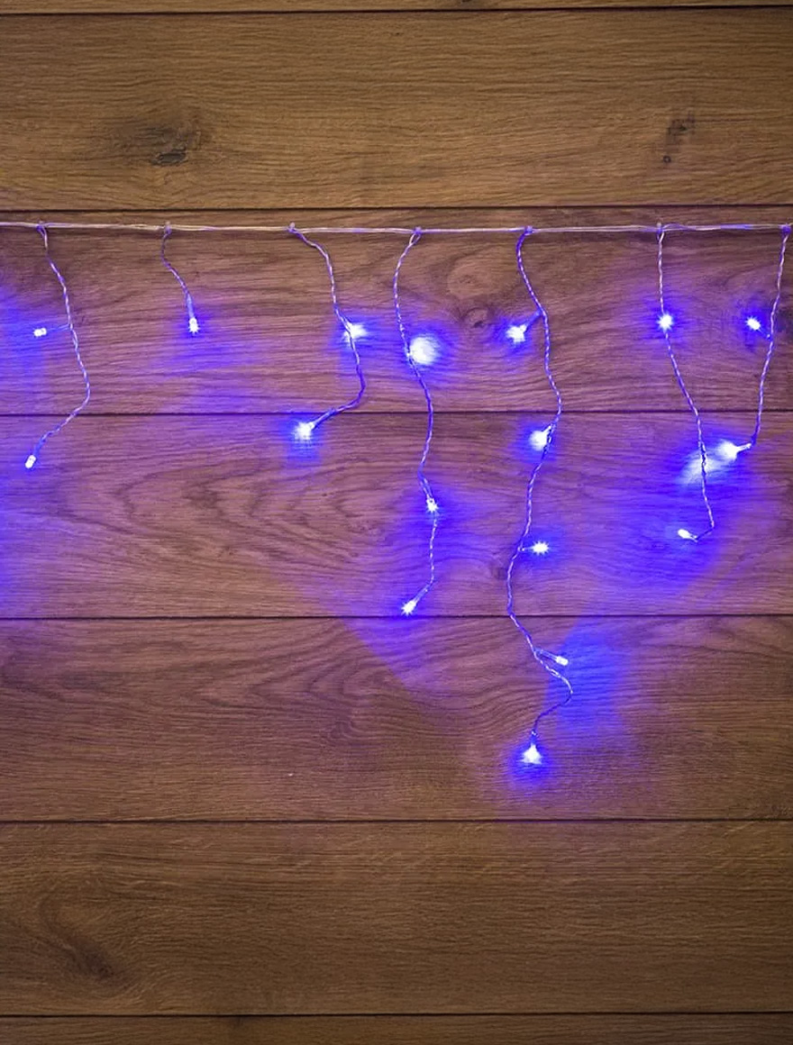 Ghirlandă ploiță 20x30-50-70cm 15W/LED 248LED 220V Albastră 10m IP65 + conector