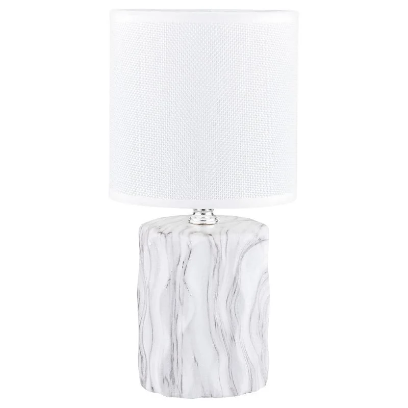 Veioză HS8603-WH 1xE14 ceramică albă ZUMALINE