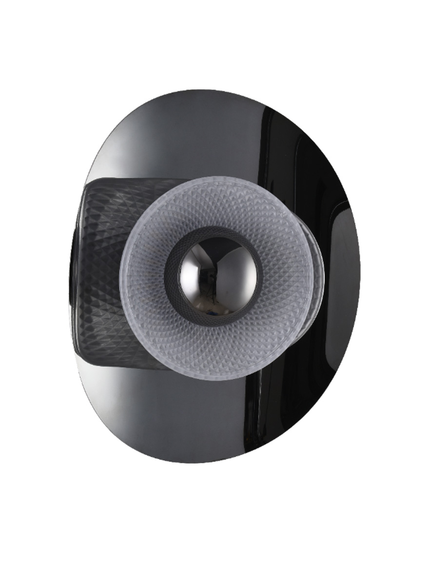 Светодиодный настенный светильник MB2293-1S-3BCT DIOP 8 Вт 3000K черный ZUMALINE