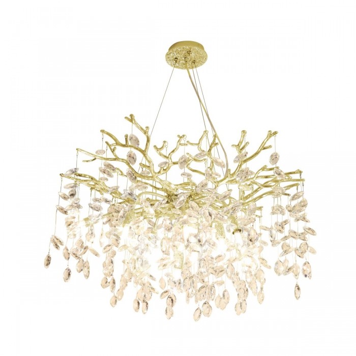 Люстра MD4115-14L-G CINDY, 14×G9, золотая, ZUMALINE