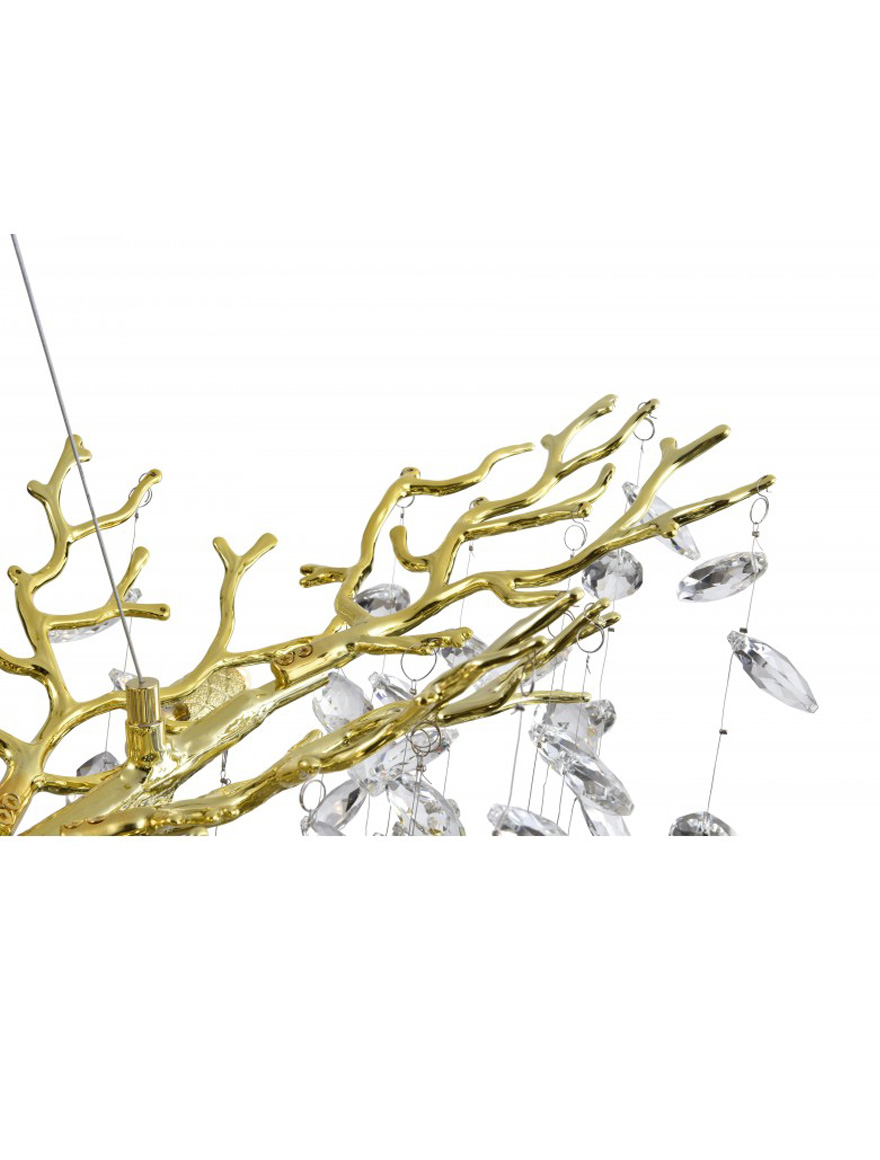 Lustră MD4115-14L-G CINDY 14xG9 aurie ZUMALINE