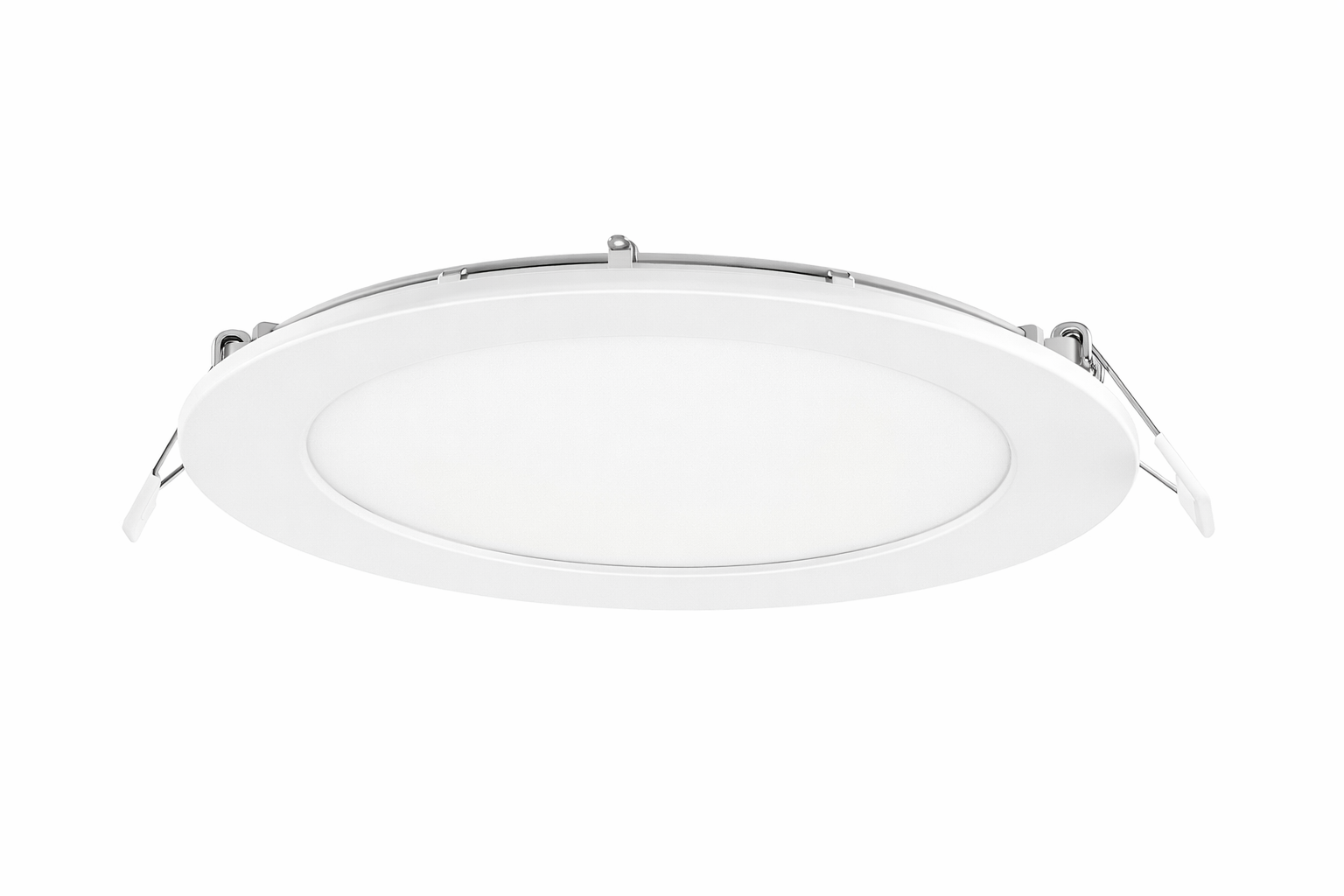 Встраиваемый круглый светодиодный спот 6W 4000K AC175–265V, белый, LUMINALED