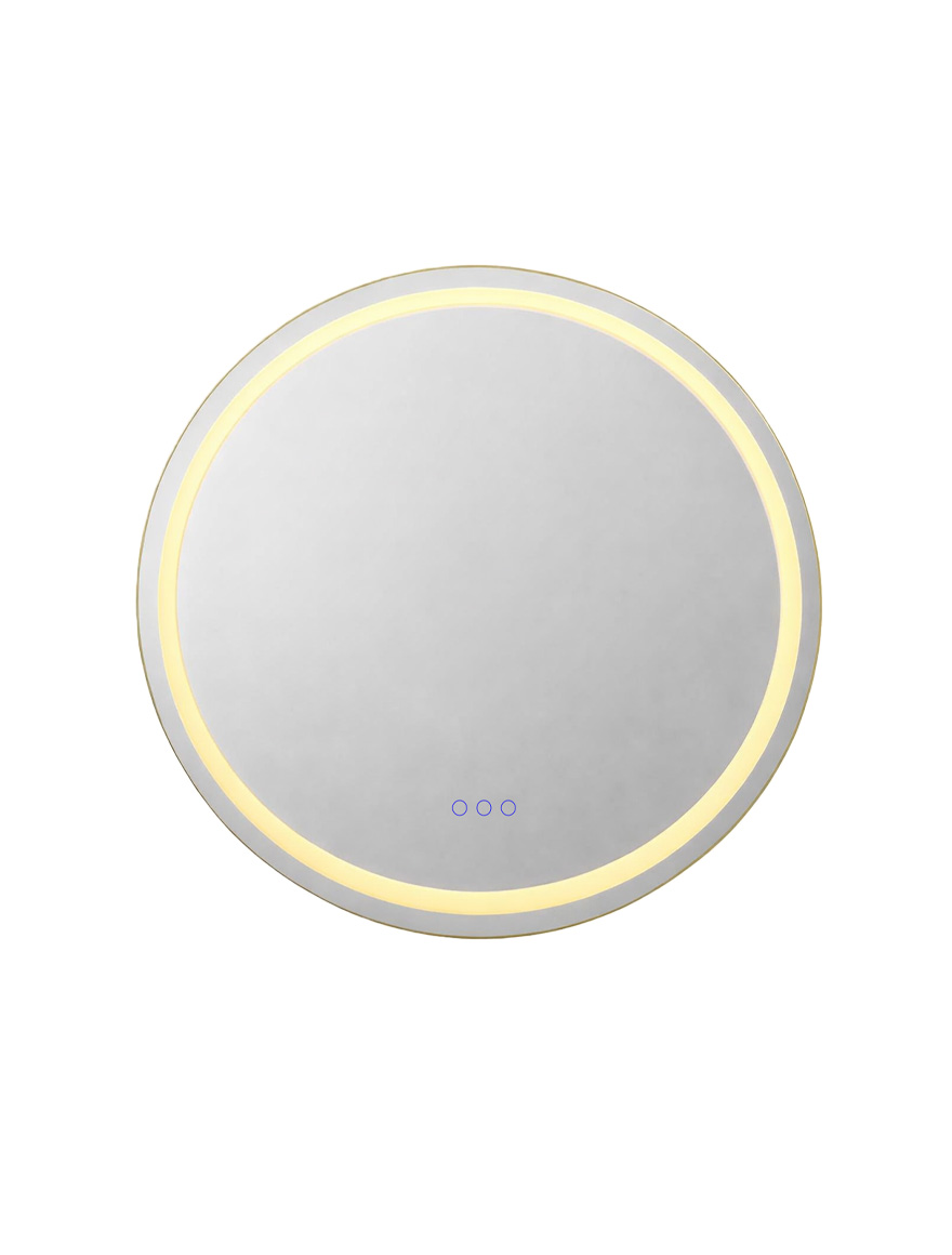 Oglindă LED D80cm frontal+spate, touch anti-aburire dimabil LuminaLED