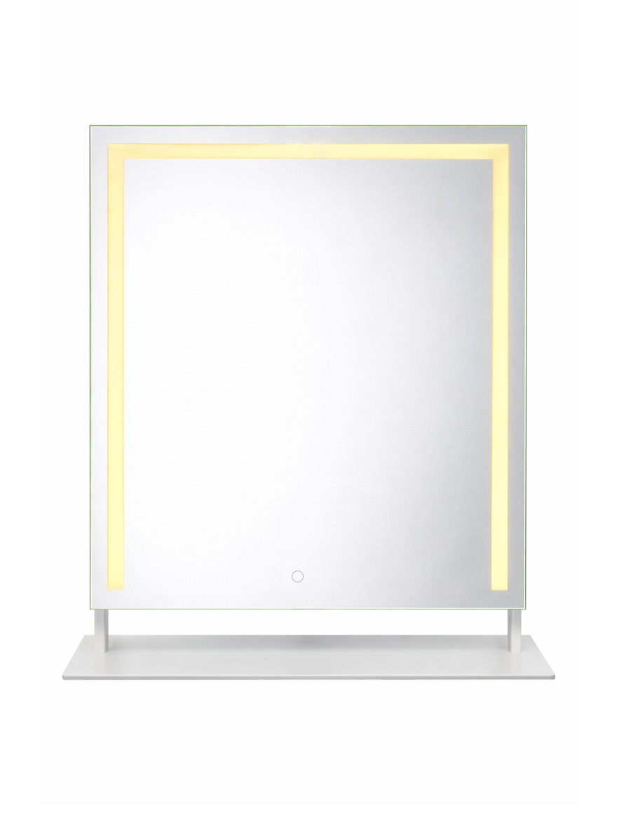 Oglindă de masă LED 40*50cm cu suport de fier LuminaLED