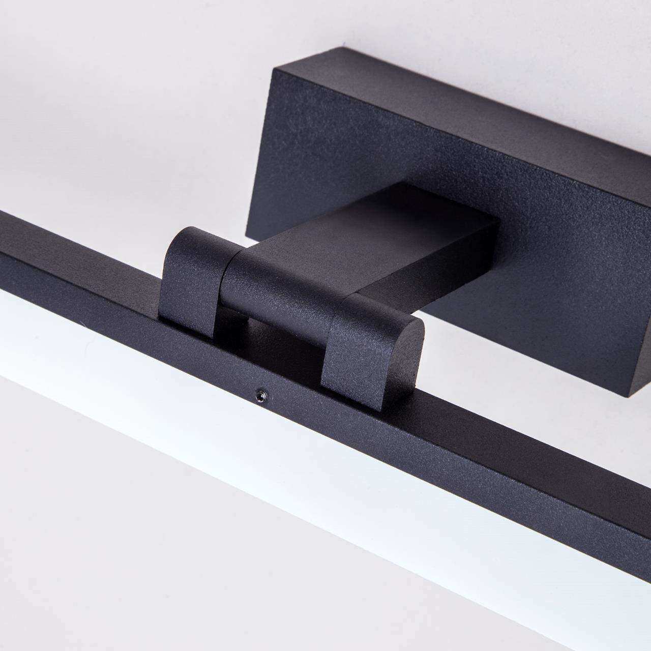 Светодиодное бра для зеркала 10W 500*180*50 черное