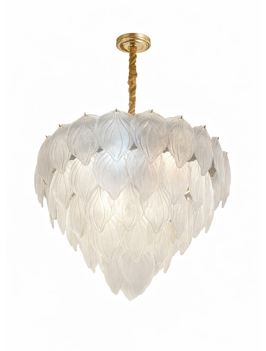 Lustră 12XE14 D800mm Flora ZKS aur LUMINALED