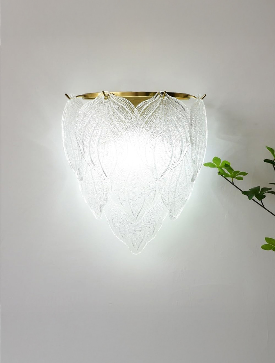 Накладка 2XE14 D290 H340 Flora  ZKS золото LUMINALED