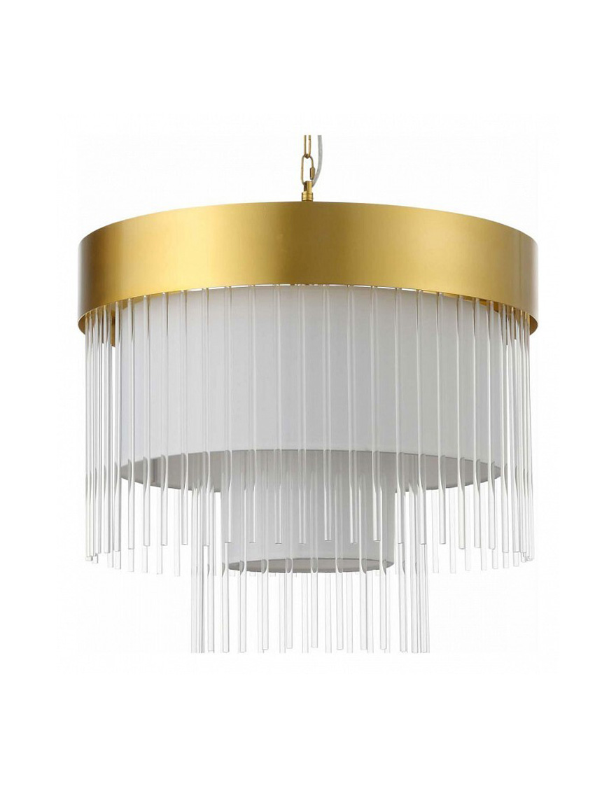 Lustră 7xE14 D600mm Velar ZKS aur LUMINALED