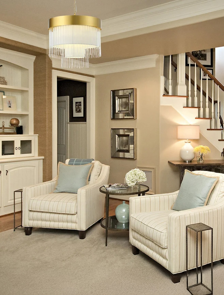 Lustră 7xE14 D600mm Velar ZKS aur LUMINALED