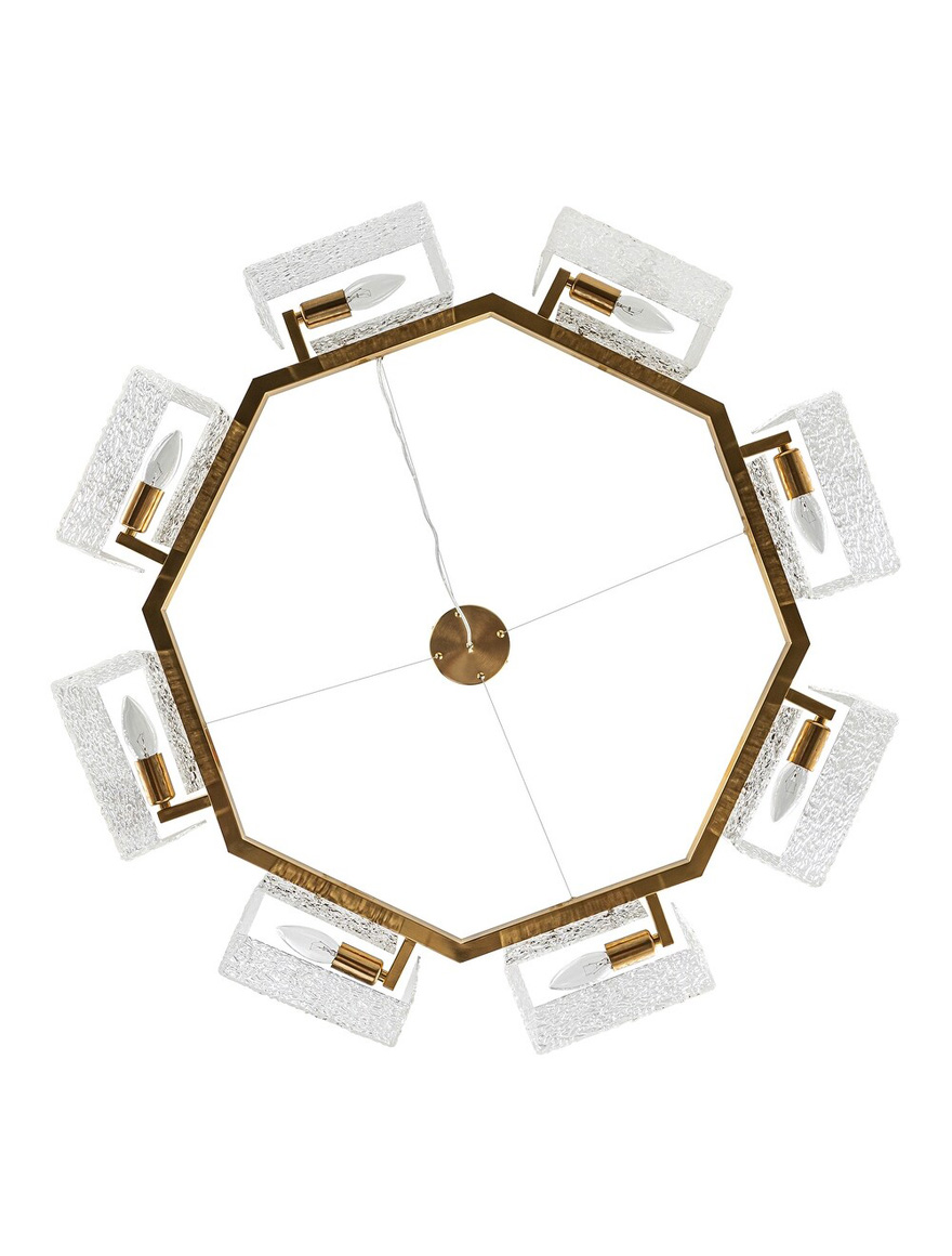 Lustră 8XE14 D900mm Astra ZKS aur LUMINALED