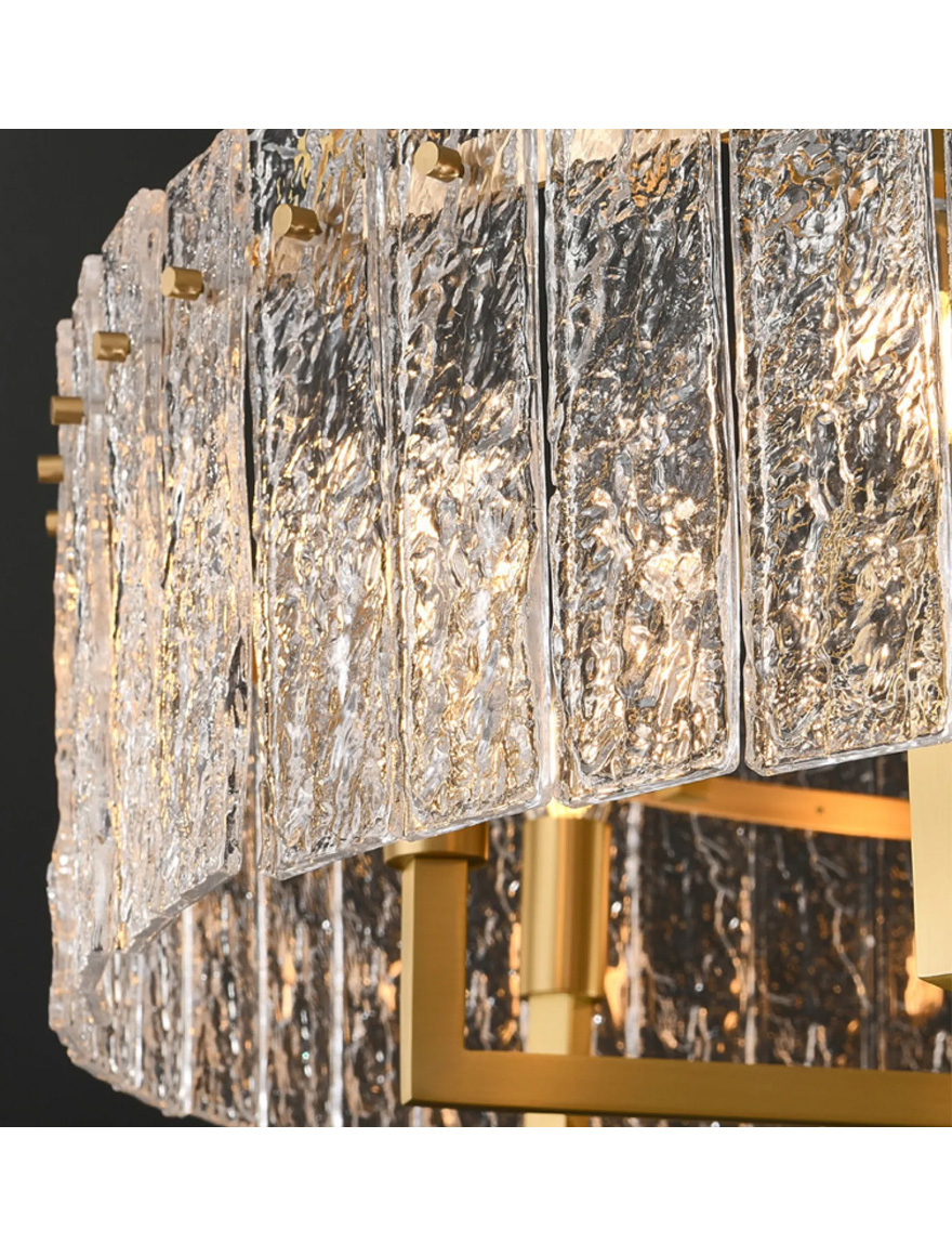 Lustră 6XE14 D600mm Vetra ZKS aur LUMINALED