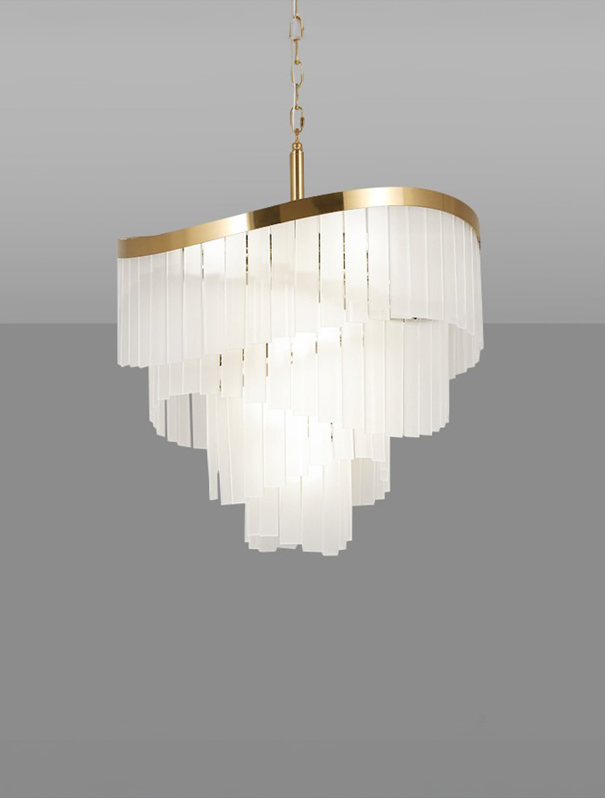 Lustră 10XE14 D600mm Zefir ZKS aur LUMINALED