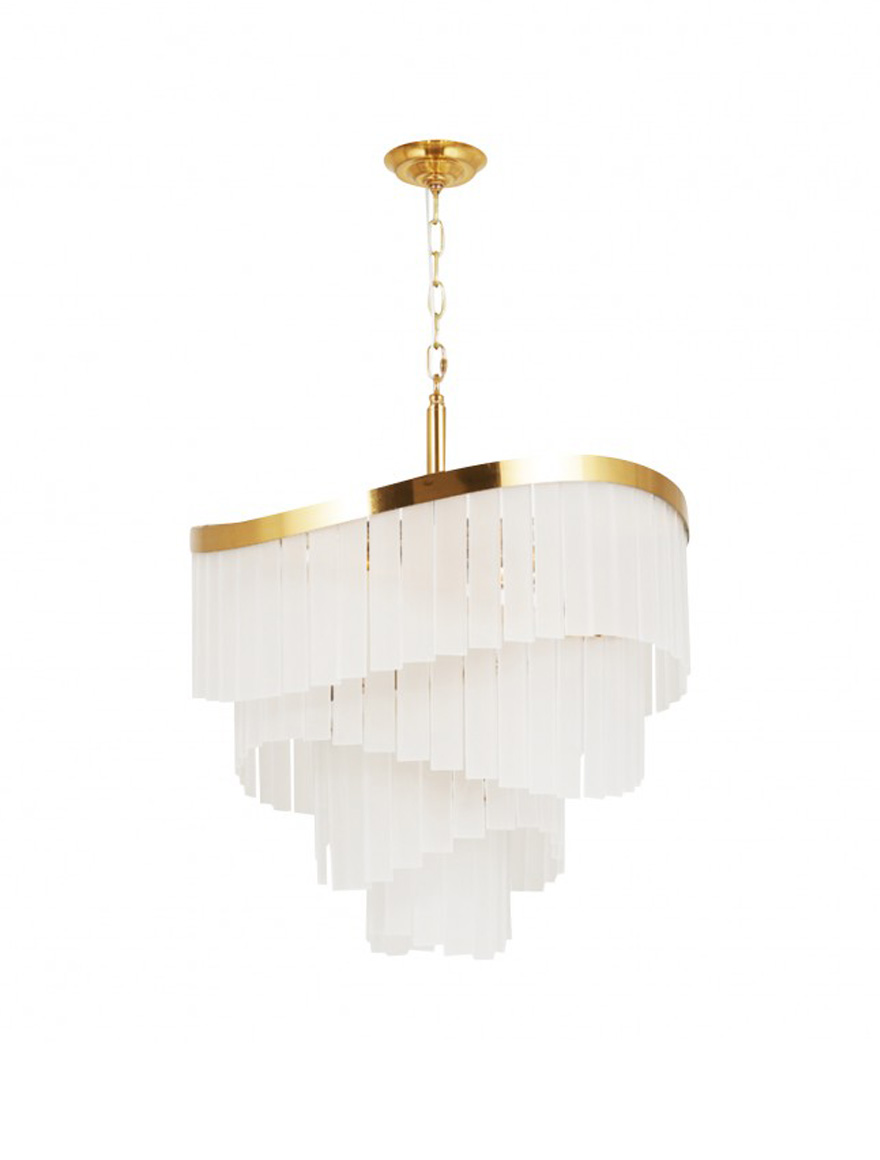 Lustră 10XE14 D600mm Zefir ZKS aur LUMINALED