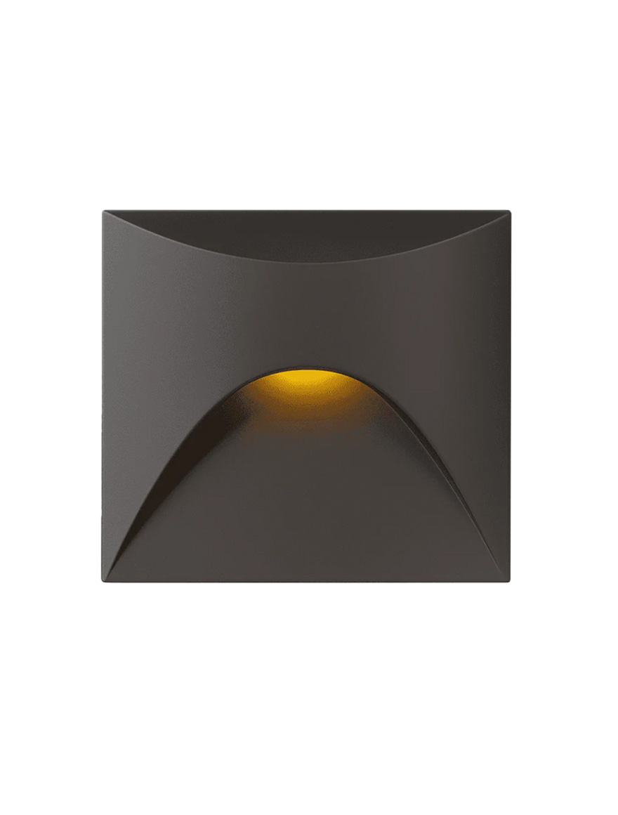 Corp de il. incorp scară/perete LED 3W 4000K IP65 220-240V negru Luminaled