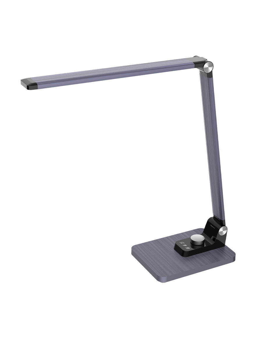 Lampă de masă FOLDI LED dimabilă Gri 10W 550lm CCT:3000-5700K LuminaLED