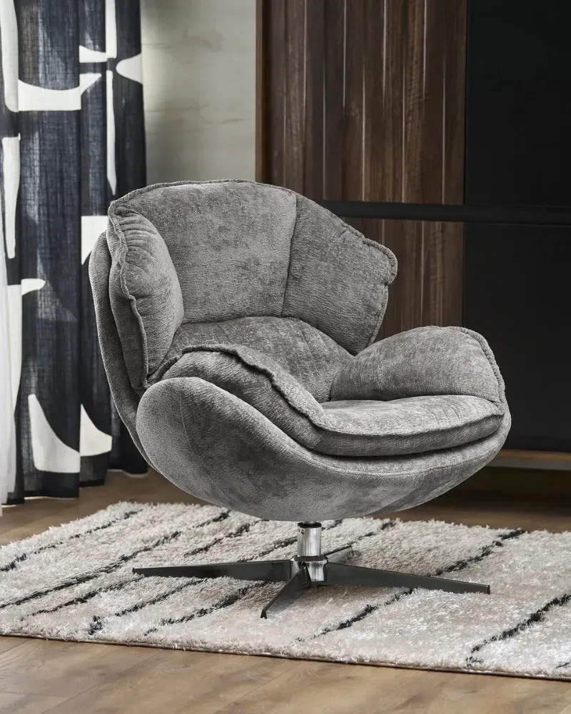 Fotoliu rotativ Guido gri 92700499