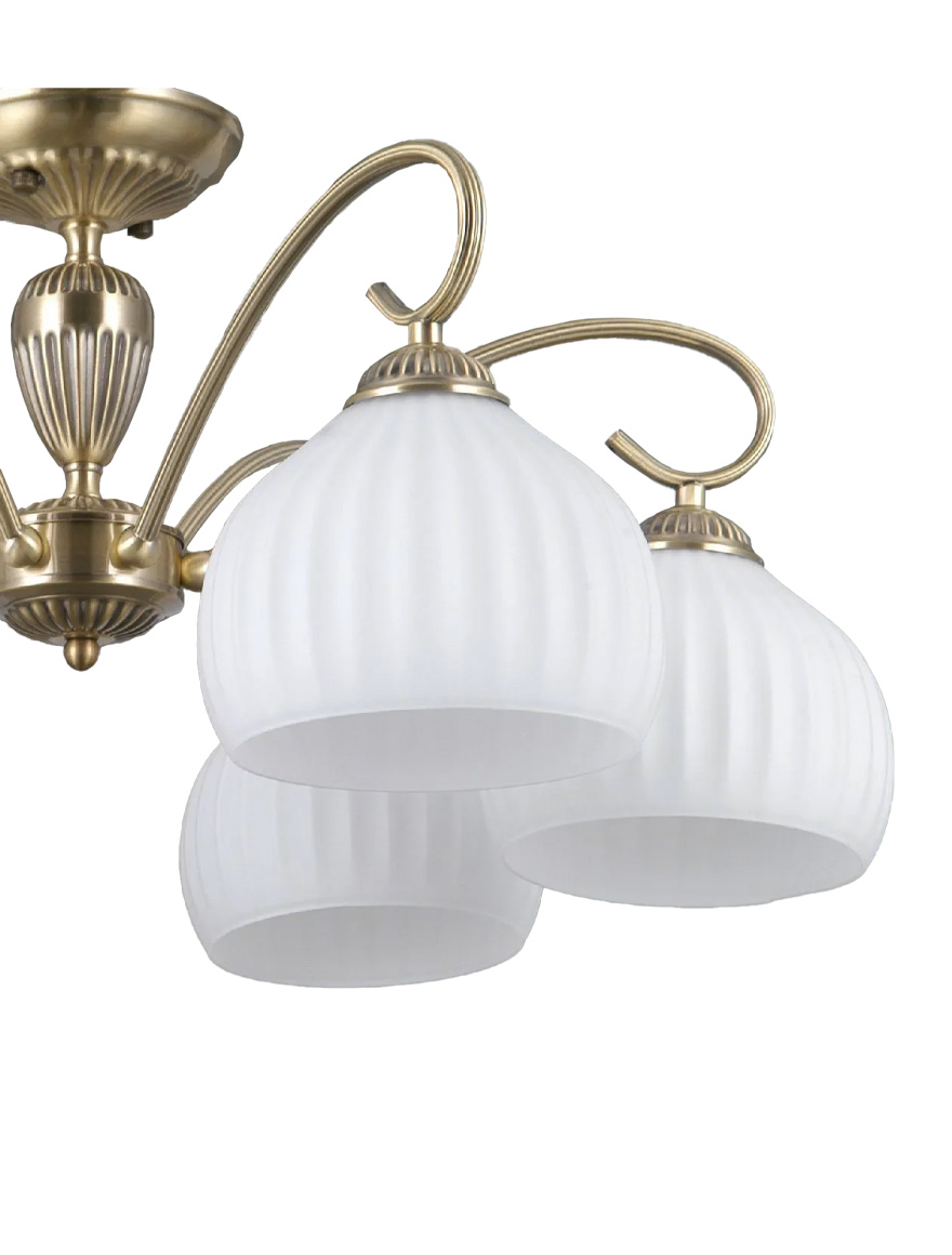 Lustră 6*E27 aur+alb S11605-6 Luminaled 3