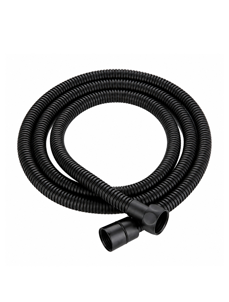 Furtun p/u duș Tendance inox negru 1.5cm