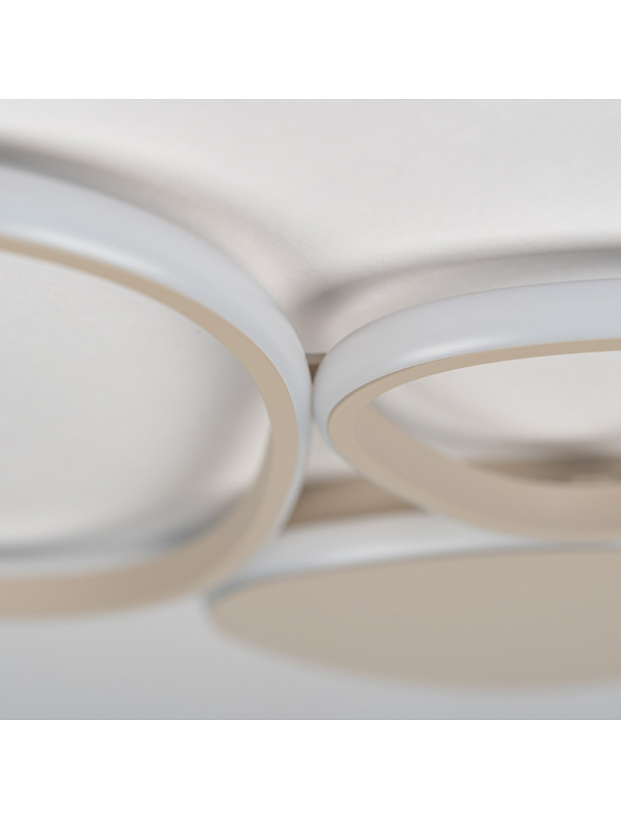 Lustră LED 2023519C3-BE HURON 30W 3000K mokka ZUMALINE 4