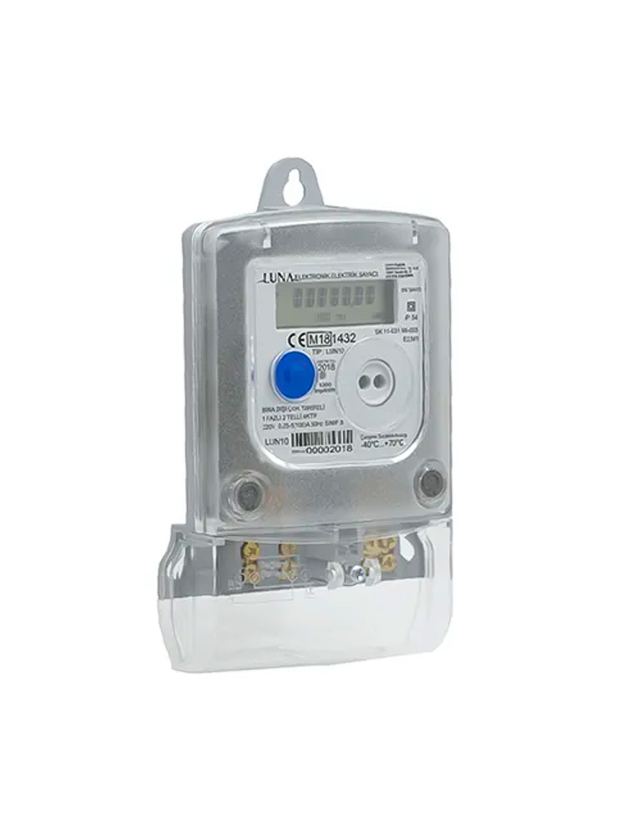 Contor monofazat LUN10F 220V 0.25-5(100)A (IMP/EXP RS-485 )