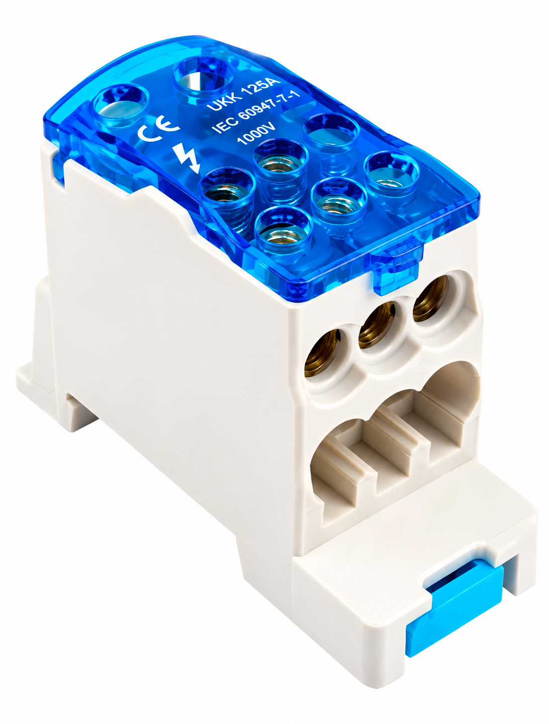Bloc de distribuție pe șină DIN UKK-125А TOPKAB