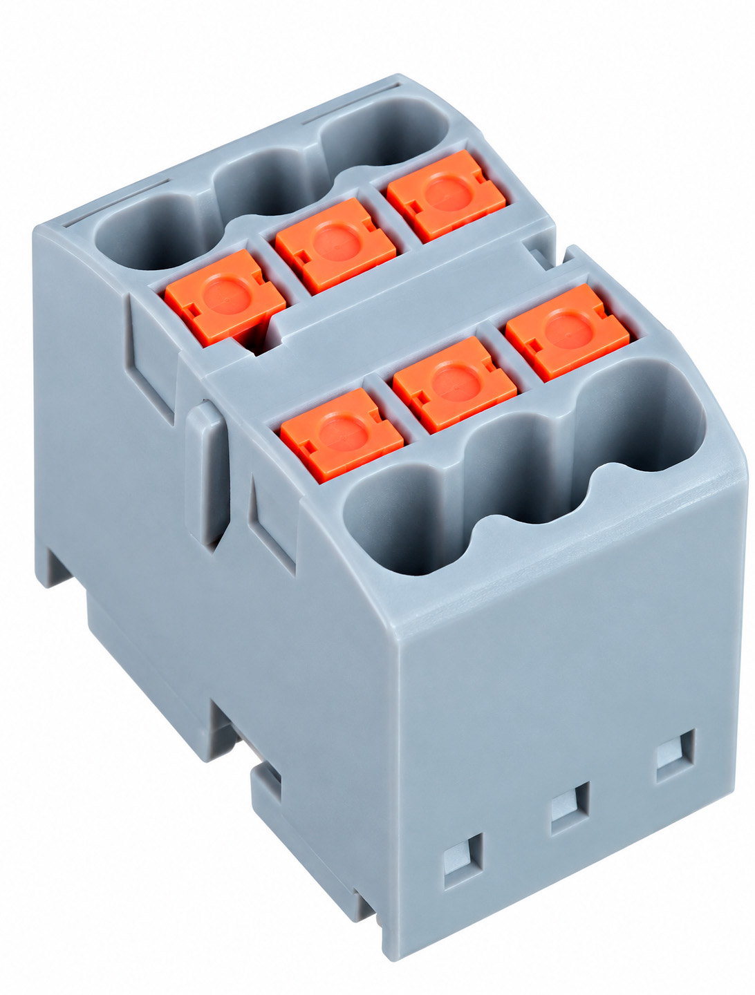 Bloc de distribuție pe șină DIN 6P PTX -6 TOPKAB