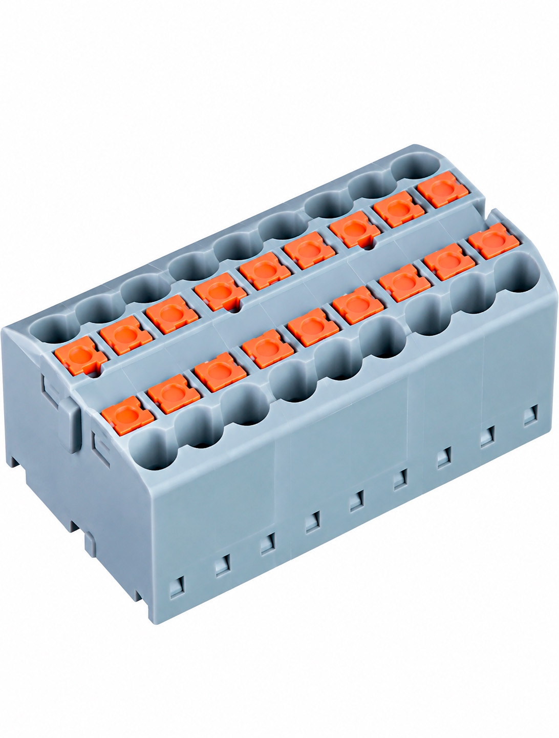 Bloc de distribuție pe șină DIN PTX -18 TOPKAB