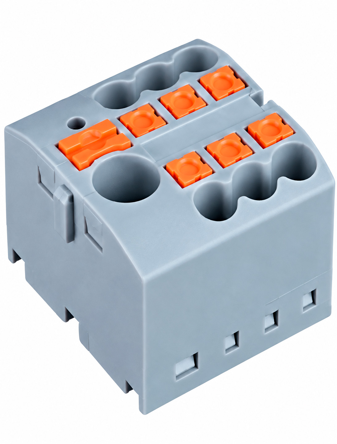 Bloc de distribuție pe șină DIN 6P+1P PTX6 -6 TOPKAB