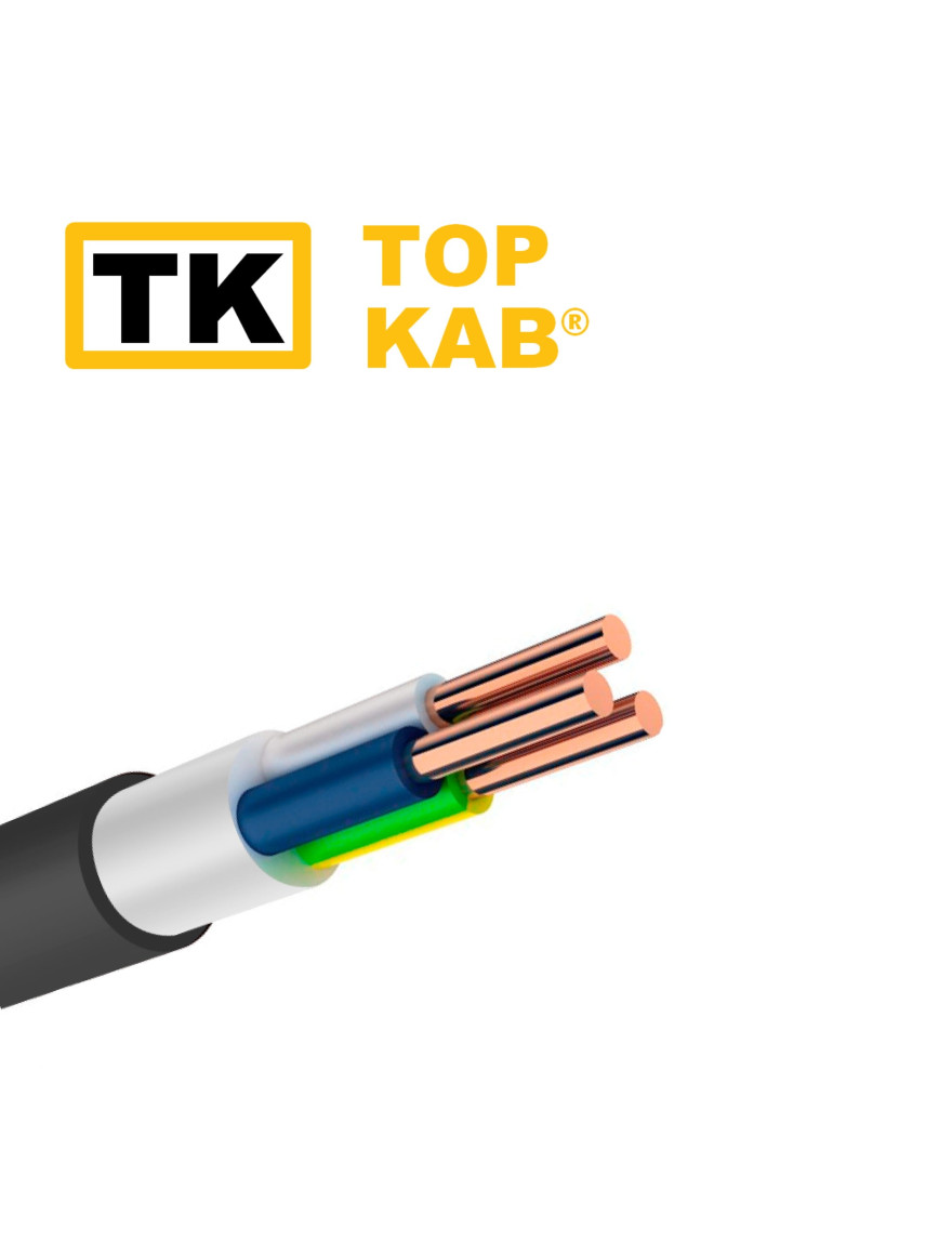Cablu electric VVG ng-LS  3x2.5mm TopKab