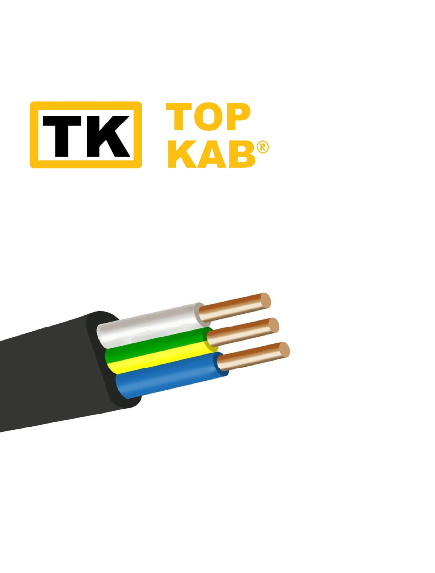 Cablu electric VVG P ng  3x1.5mm TopKab