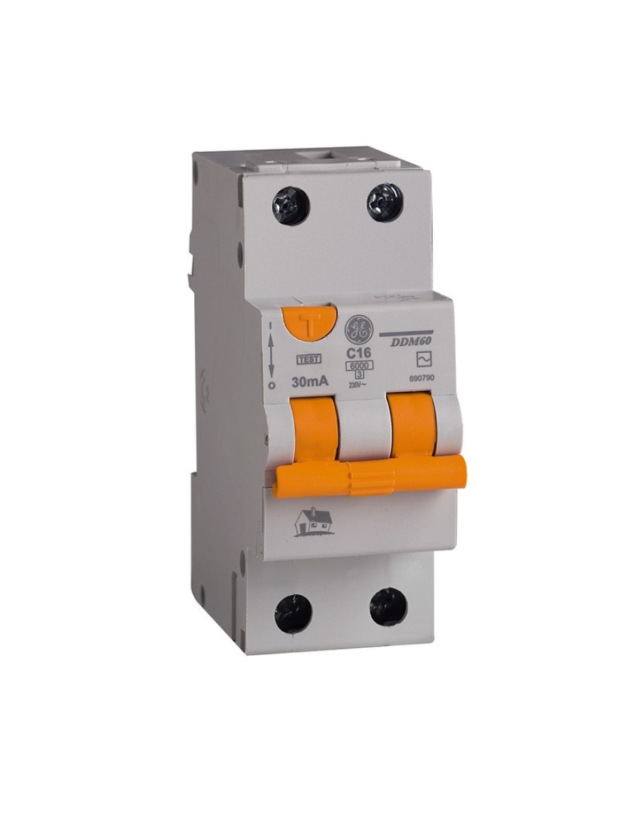 Întrerupător automat DIF. C25 2P AC, 6kA