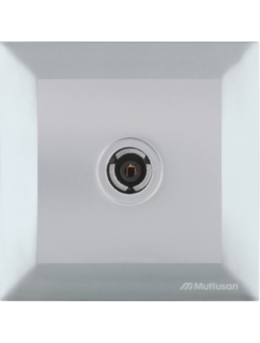 Priză TV inox Mutlusan CANDELA