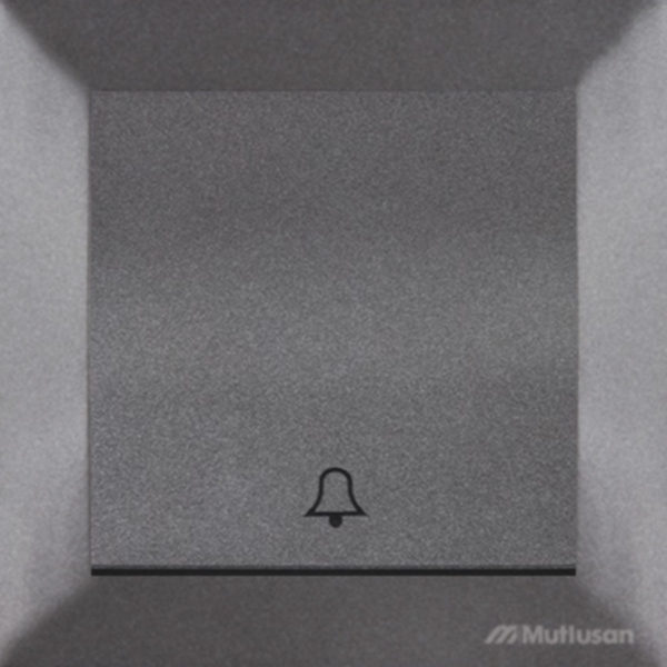 Buton  sonerie black Mutlusan CANDELA