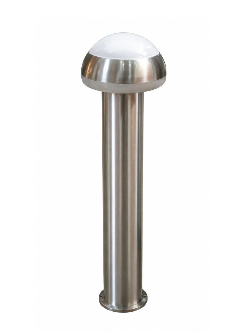 Светильник садовый светодиодный LED 28-GL 11Вт 230В 4000К IP65 150*800мм INOX ELMOS