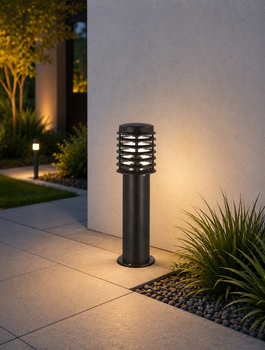 * Lampă de grădină HL297 075-001-0003 PALMIYE-3 100W E27 HOROZ