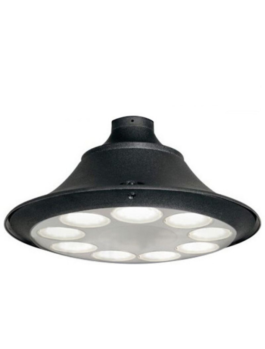 ** Corp de il. ECOVIVI 500 NEGRU transparent GX53 LED 90W 4K