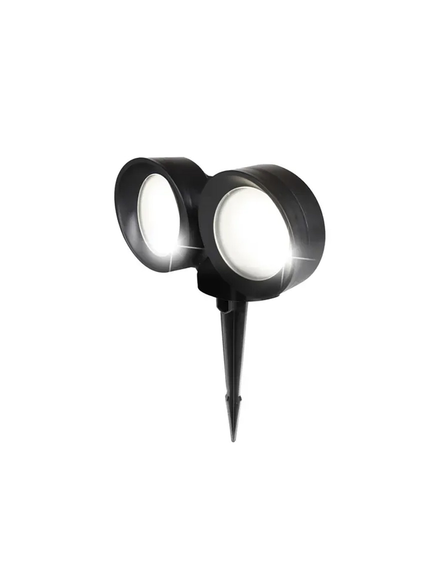 Светильник TOMMY EL 2L SPIKE черный CLEAR LED GX53 20W 4K FUMAGALLI