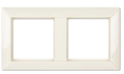 Рамка декоративная двойная, бежевая