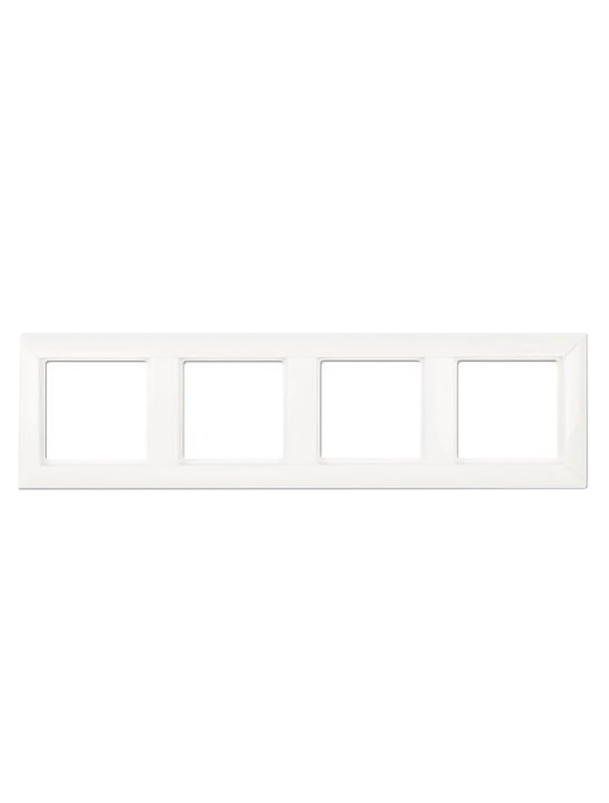 Ramă decor 4 locuri, albă EP484WW