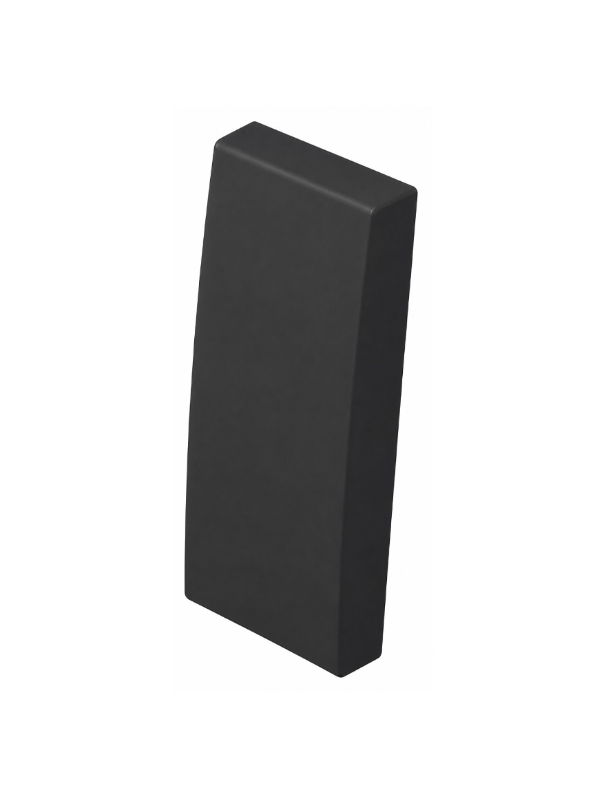 Clapă buton/într. negru mat (TM11SB-B)