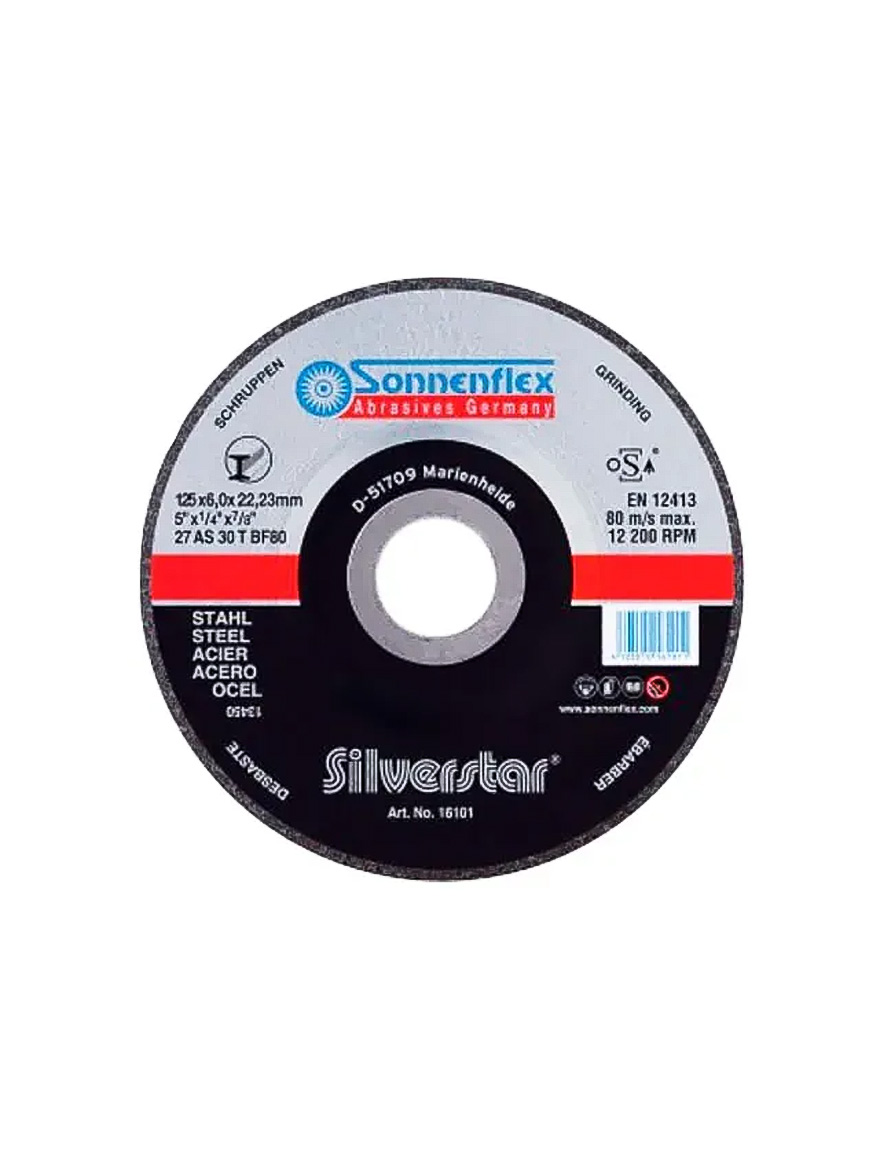* Disc șlefuire metal silverstar 230x6.0x22.23mm